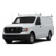 Aluminum 2 Bar Ladder Rack - Nissan NV Cargo Low Roof